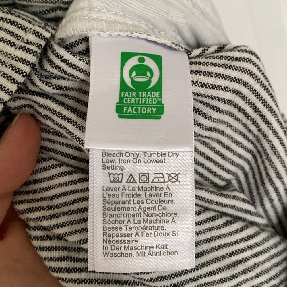 Jcrew Factory Linen-Cotton Pants, Size 4 - Picture 8 of 8